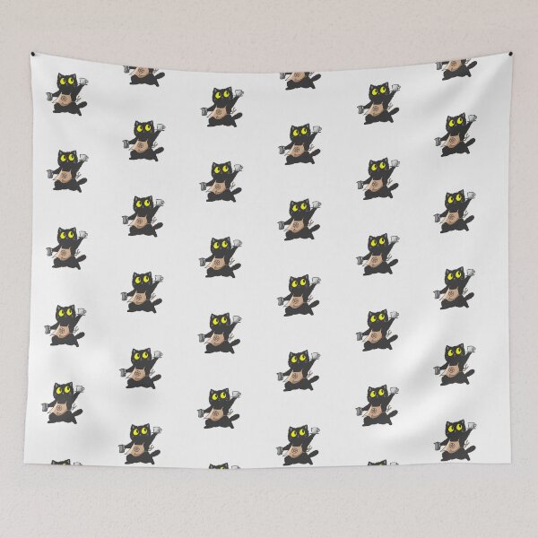 Item preview, Barista Cat designed and sold by TheMoonlightShop.