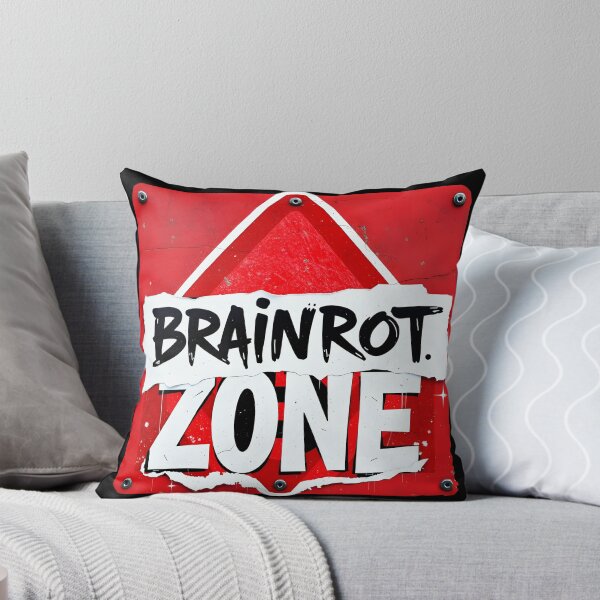 Item preview, Brainrot Zone table - refferring to the now trending Italian Brainrot Memes designed and sold by EmeraldeaArt.