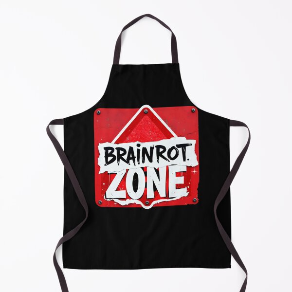 Item preview, Brainrot Zone table - refferring to the now trending Italian Brainrot Memes designed and sold by EmeraldeaArt.