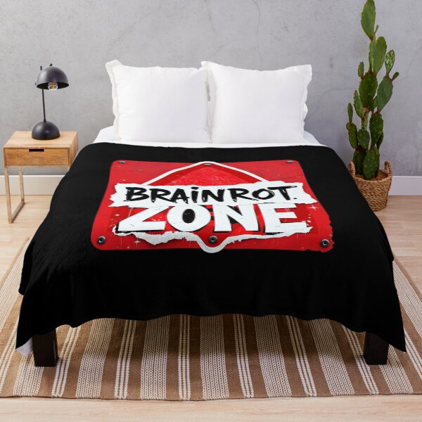 Item preview, Brainrot Zone table - refferring to the now trending Italian Brainrot Memes designed and sold by EmeraldeaArt.