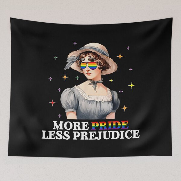 Item preview, More Pride Less Prejudice Rainbow LGBT Gay Lesbian designed and sold by lidanmasi.