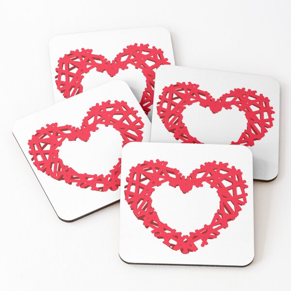 Item preview, heart-shaped embroidery designed and sold by Cartoon Spain.