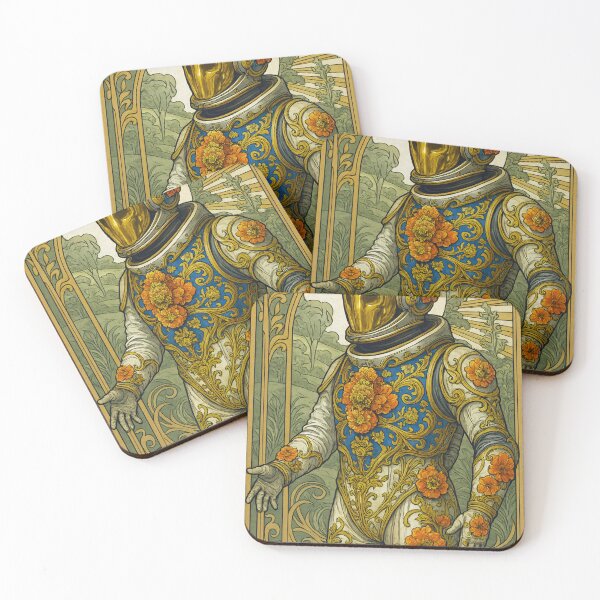 Item preview, Luma-Aurumetica Greets You Alphonse Mucha - Art Nouveau Retrofuturism designed and sold by ScientiaAcLabor.