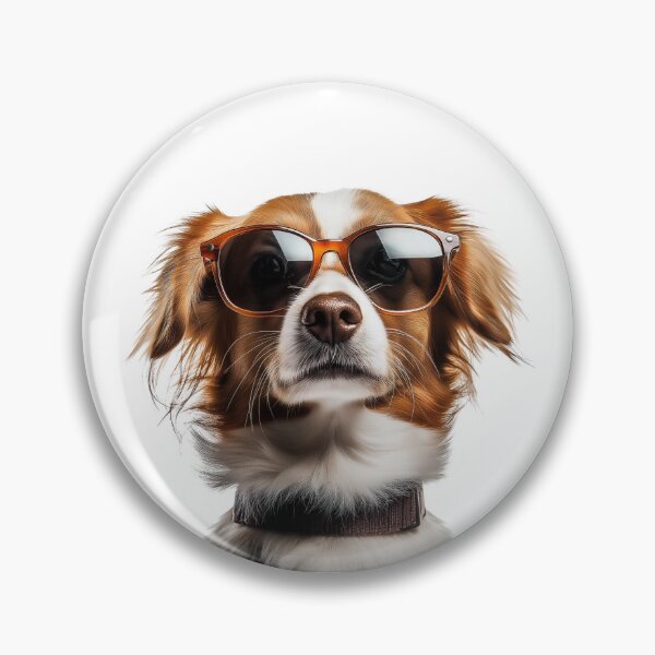 Item preview, Funny cool Kooikerhondje Dog wearing sunglasses designed and sold by LazyOwlStore.