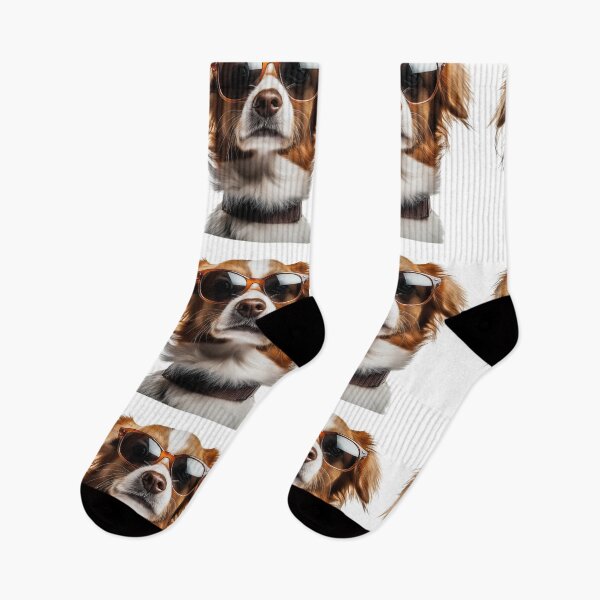 Item preview, Funny cool Kooikerhondje Dog wearing sunglasses designed and sold by LazyOwlStore.