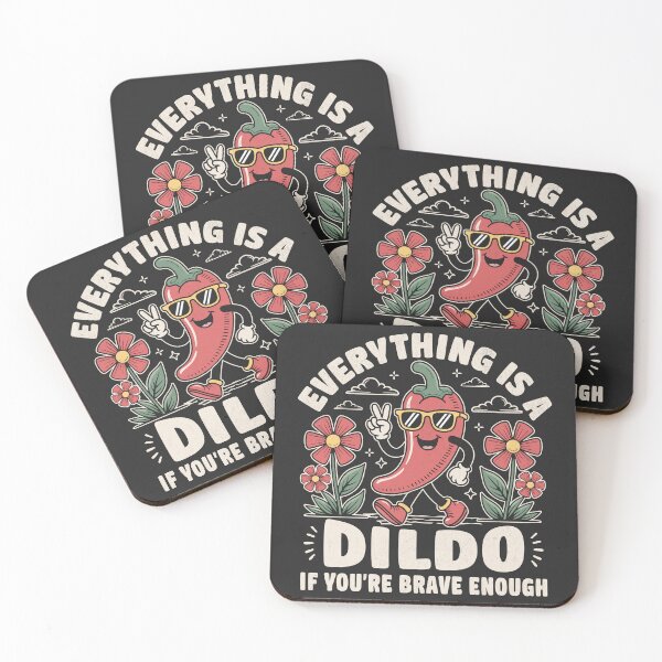 Item preview, Everything Is A Dildo - Funny Spicy Pepper Parody designed and sold by BeansterNL.