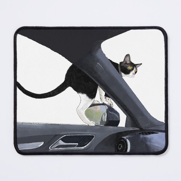 Item preview, Cat Road Trip Artwork designed and sold by AJCrossley.