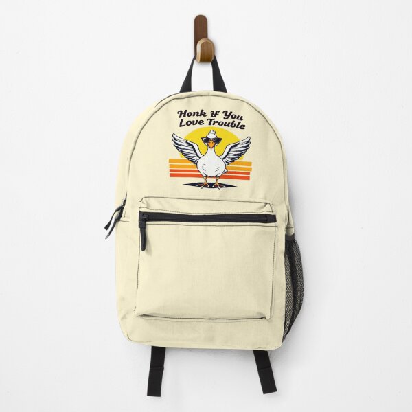 Item preview, Honk If You Love Trouble - Funny Goose designed and sold by Dakson Design - Fantasy Art.