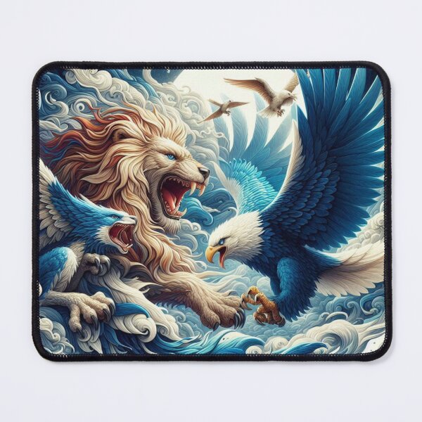 Item preview, Lion Roaring & Eagle Flying designed and sold by kharatsuchita.