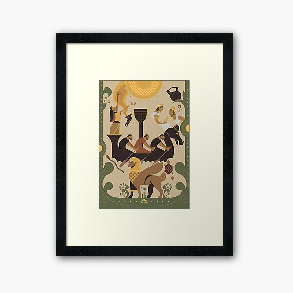 Children of the Sea Framed Art Print