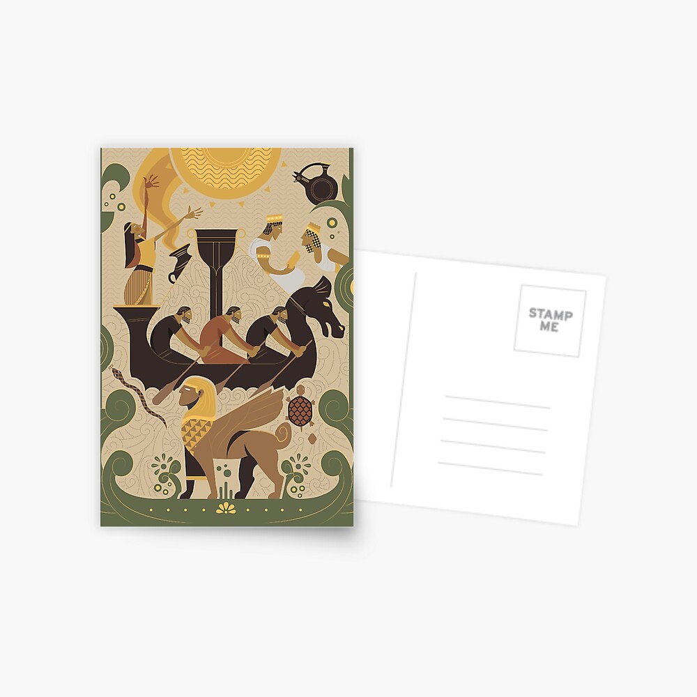 Item preview, Postcard designed and sold by TribalCodex.
