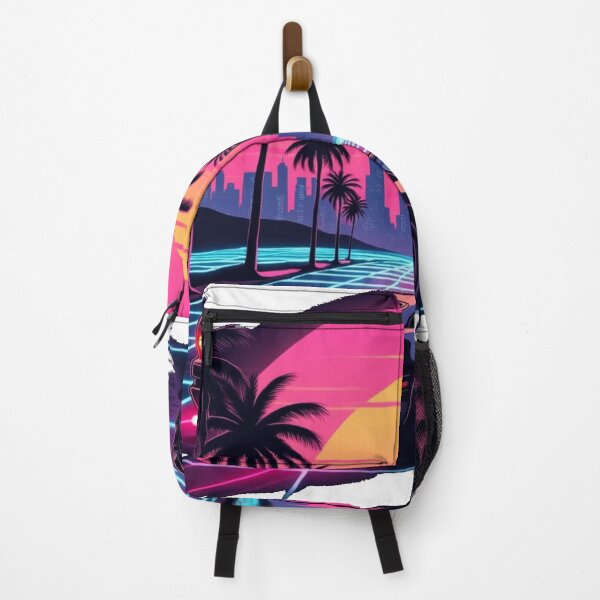 Item preview, Cyberpunk City Drive – Retro 80s Vaporwave T-Shirt Design designed and sold by Madustoks.