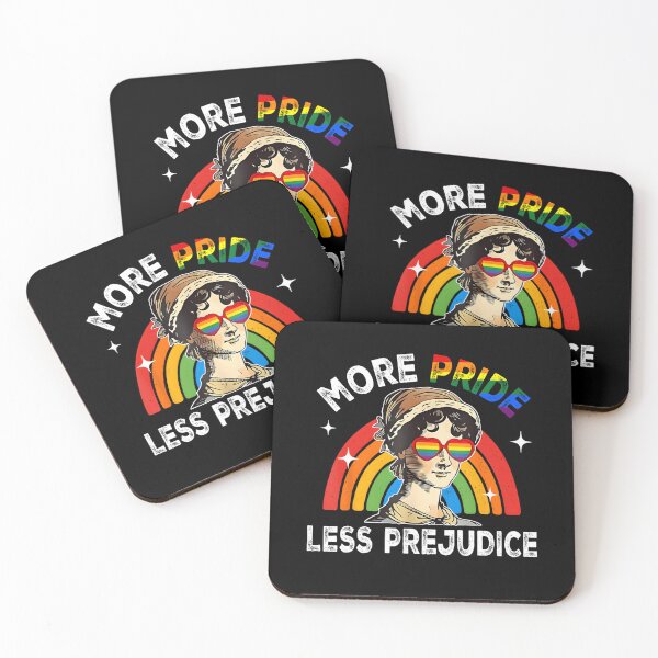 Item preview, More Pride Less Prejudice Rainbow LGBT Lesbian designed and sold by lidanmasi.