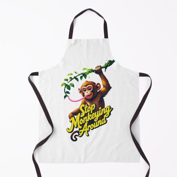 Item preview, Playful Monkey - Stop Monkeying Around designed and sold by BaisaStudio.