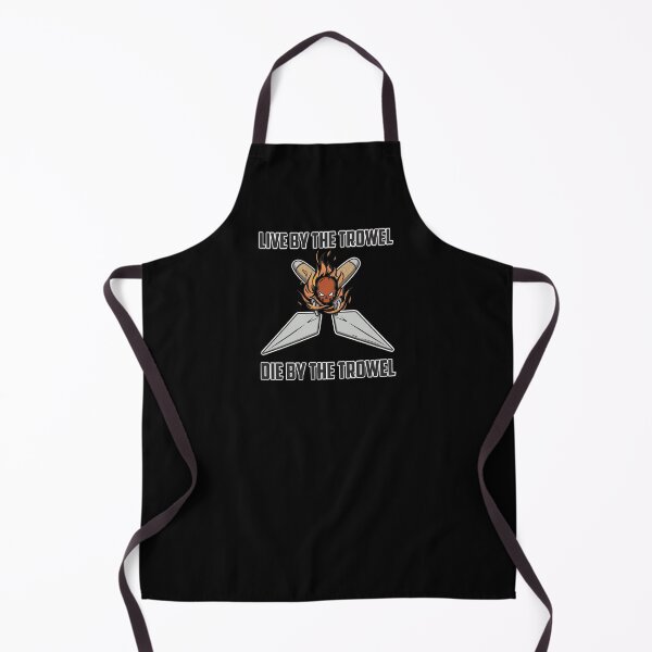 Item preview, Live by the Trowel, Die by the Trowel | Trowel Life - Skull & Crossed Tools, Construction Memorabilia designed and sold by gg-graphics-co.