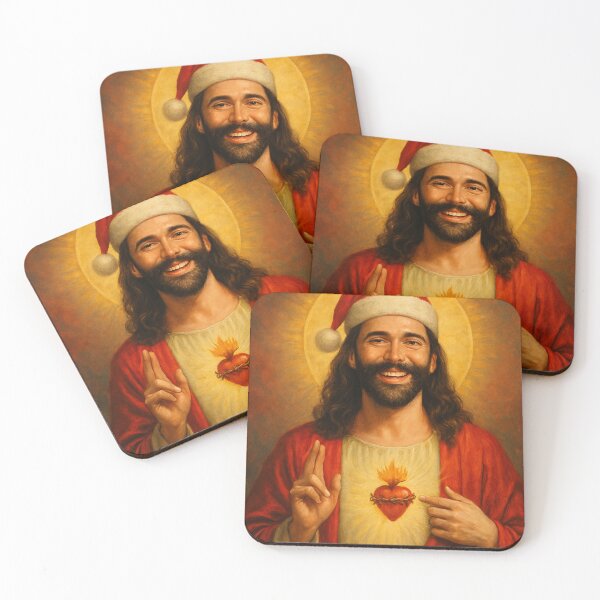 Item preview, Jonathan Van Ness Sacred Heart Christmas Blessing designed and sold by Aryabek.