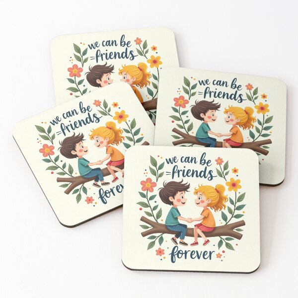 Item preview, Wholesome Friendship Tee – We Can Be Friends Forever designed and sold by apoknight.