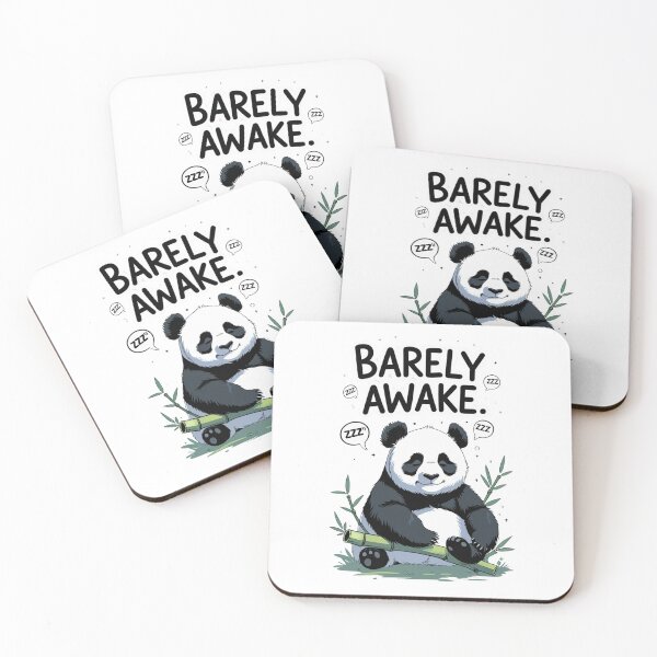 Item preview, Sleepy Panda - Barely Awake designed and sold by BaisaStudio.
