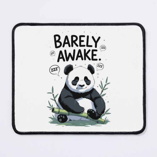 Item preview, Sleepy Panda - Barely Awake designed and sold by BaisaStudio.