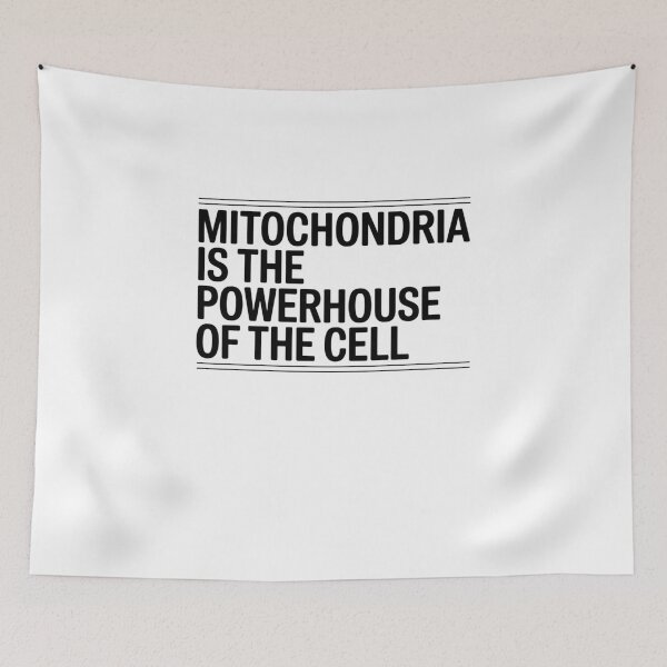 Item preview, Mitochondria is the powerhouse of the cell designed and sold by Mateusz Majcherek.