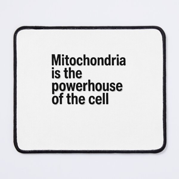 Item preview, Mitochondria is the powerhouse of the cell designed and sold by Mateusz Majcherek.