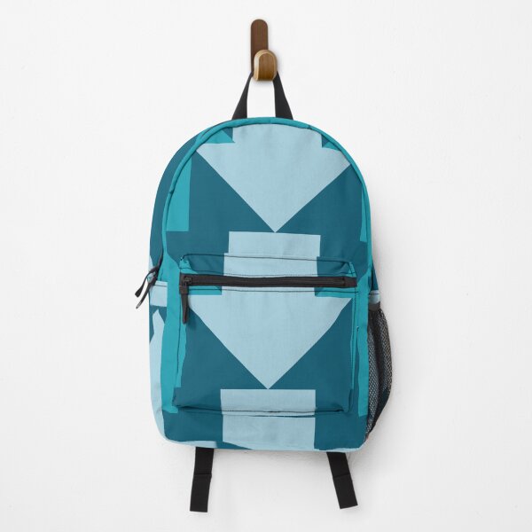 Item preview, Bold Geometric Arrows Pattern in Blue designed and sold by Prints & Wonders.