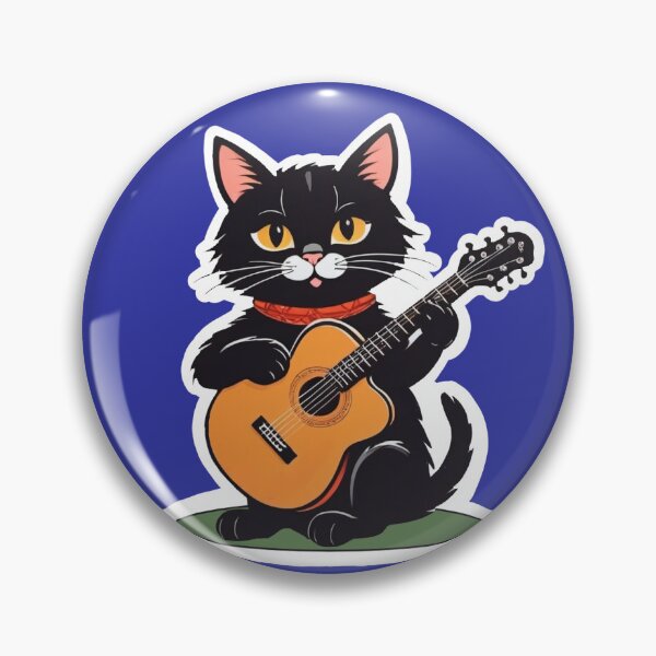Item preview, Guitar Cat designed and sold by MohrColourPlease.