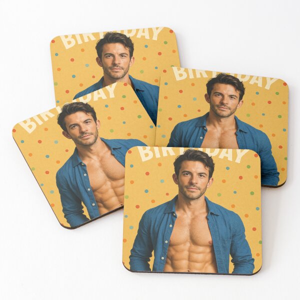 Item preview, Birthday Abs and British Wit – Jonathan Bailey Style designed and sold by Aryabek.