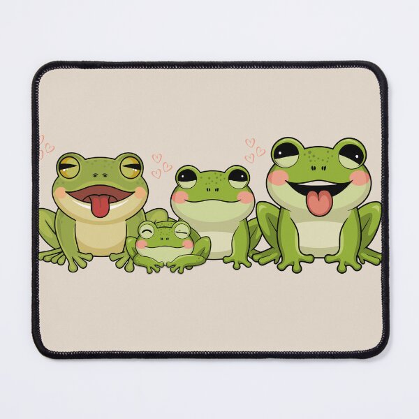 Item preview, Cute Frog Family, Fun for Nature and Animal Lovers designed and sold by madtoyman.