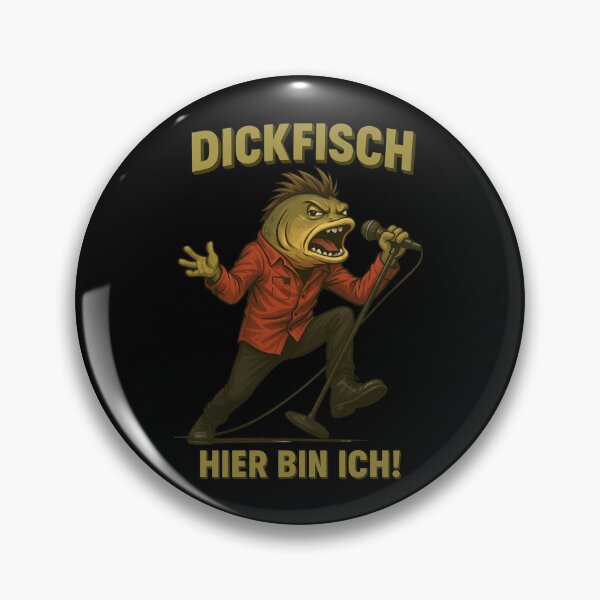Item preview, Dickfisch as singer "Here I am!" designed and sold by DickfischWear.
