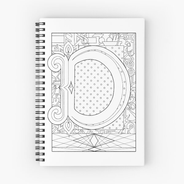 Item preview, Designer's Alphabet Letter D designed and sold by foxandfalcon.