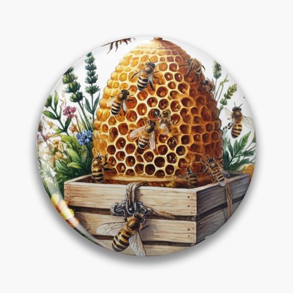 Item preview, Honey Bee Love THREE: Beekeeper Gift   designed and sold by fredgarden8.