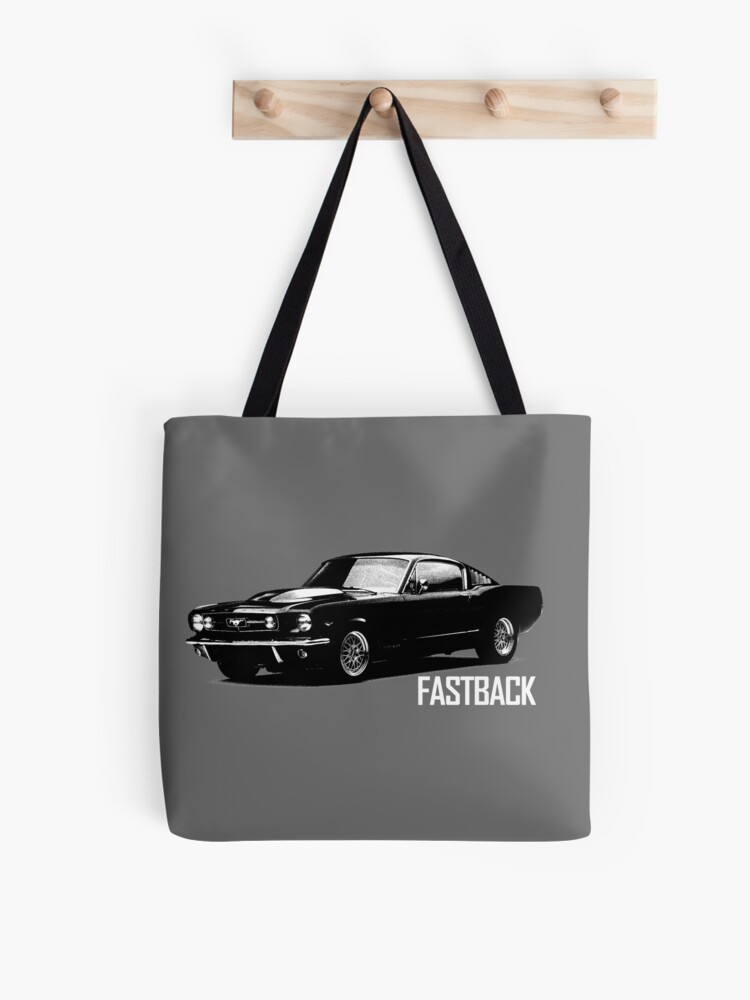 1973 MUSTANG FASTBACK Classic Car Tote Bag by Drawspots Illustrations -  Pixels Merch
