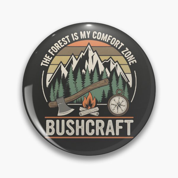 Item preview, The forest is my comfort zone bushcraft designed and sold by IdeaTree.