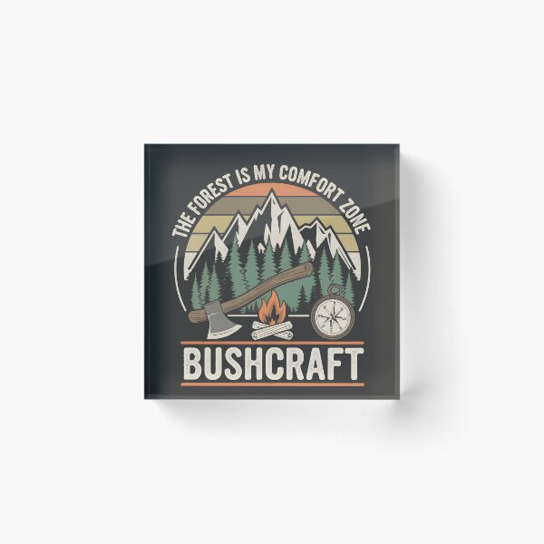 Item preview, The forest is my comfort zone bushcraft designed and sold by IdeaTree.