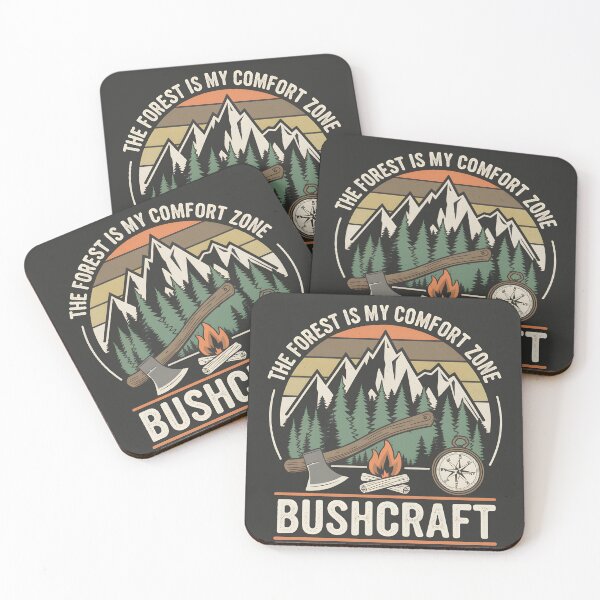 Item preview, The forest is my comfort zone bushcraft designed and sold by IdeaTree.