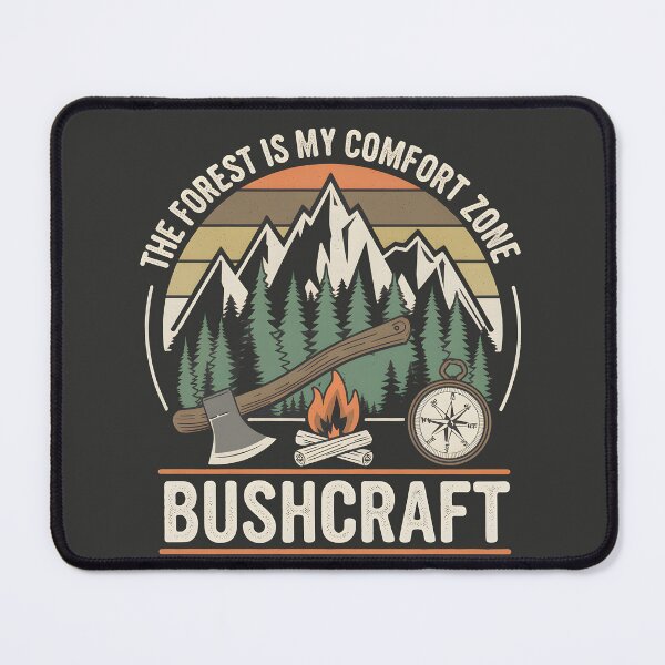 Item preview, The forest is my comfort zone bushcraft designed and sold by IdeaTree.