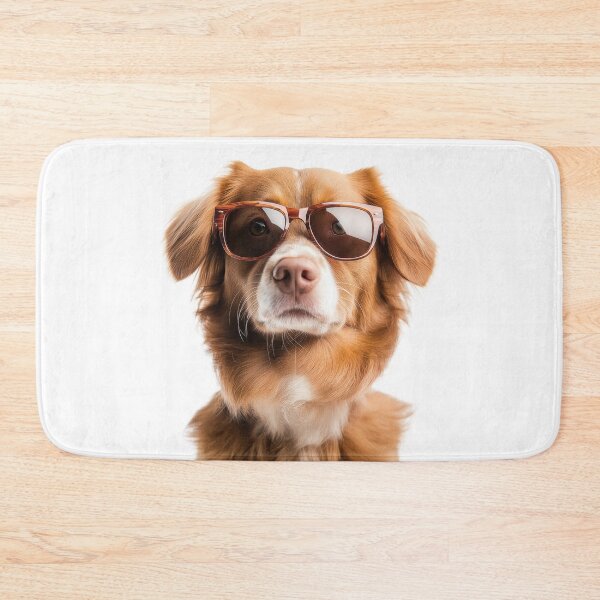 Item preview, Funny cool Nova Scotia Duck Tolling Retriever Dog wearing sunglasses designed and sold by LazyOwlStore.