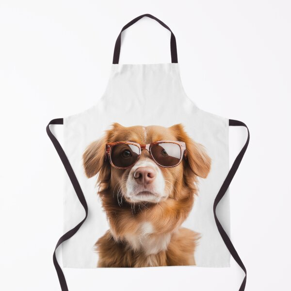Item preview, Funny cool Nova Scotia Duck Tolling Retriever Dog wearing sunglasses designed and sold by LazyOwlStore.