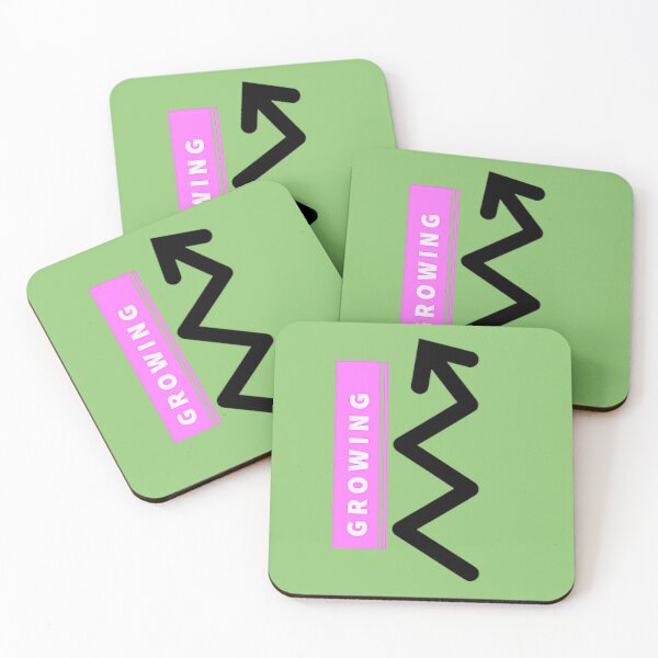 Item preview, Growing Arrow - Trend Up Motivational Design designed and sold by gtrock.