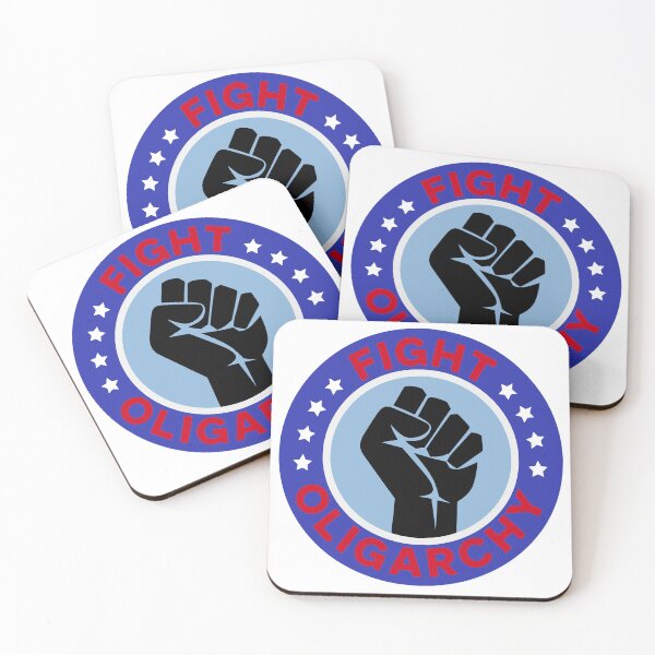 Item preview, Fight Oligarchy designed and sold by Angry Swan Designs.