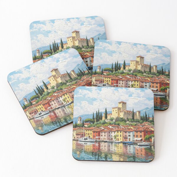 Item preview, Gustav Klimt Malcesine on Lake Garda designed and sold by maniacfitness.