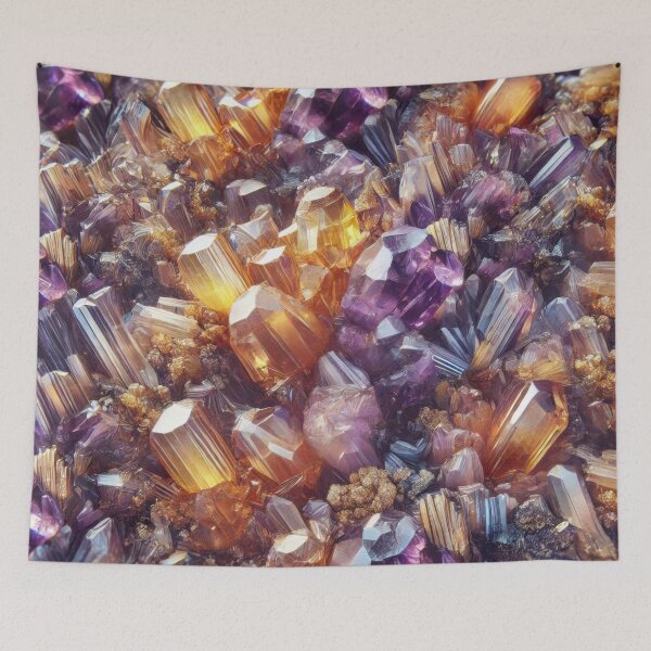 Item preview, Crystalline Fusion: Ametrine Essence designed and sold by BobArtGallery.