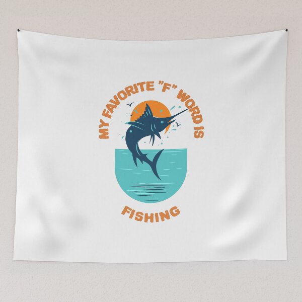 Item preview, My Favorite "F" Word is FISHING  designed and sold by JoeVee-Int.