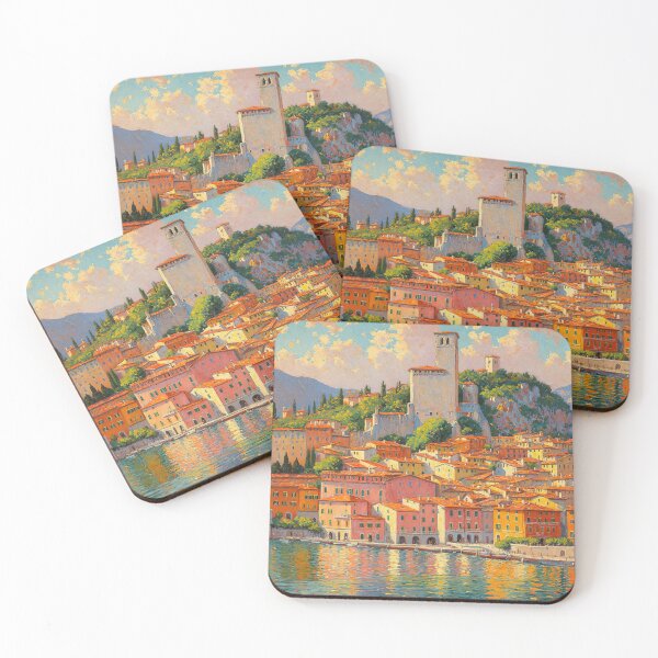 Item preview, Gustav Klimt - Malcesine on Lake Garda designed and sold by maniacfitness.