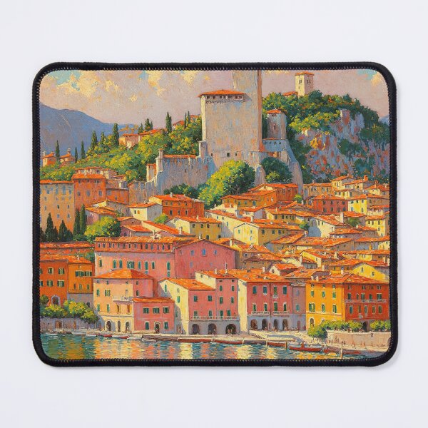 Item preview, Gustav Klimt - Malcesine on Lake Garda designed and sold by maniacfitness.