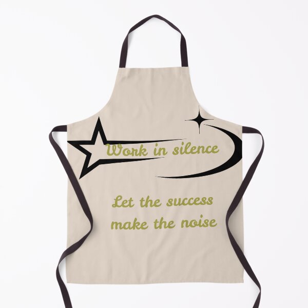 Item preview, Work in Silence, Let Success Make the Noise - Motivational Design designed and sold by AIKNOCKTECK.