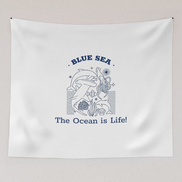 Item preview, Blue Sea - The Ocean is Life!  designed and sold by JoeVee-Int.