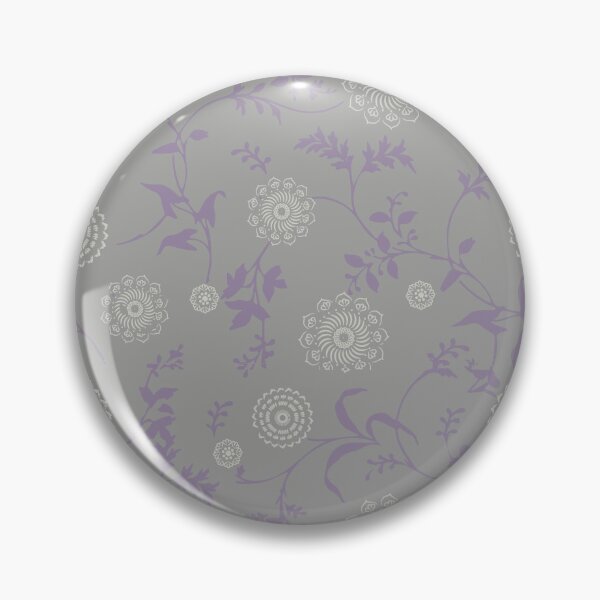 Item preview, Grand floral ramage gray designed and sold by Alessandro Remo Mazzoni Remotextiles.