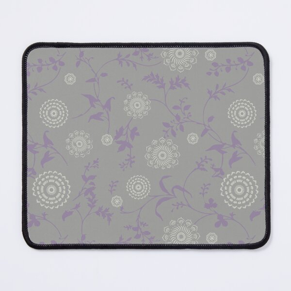 Item preview, Grand floral ramage gray designed and sold by Alessandro Remo Mazzoni Remotextiles.